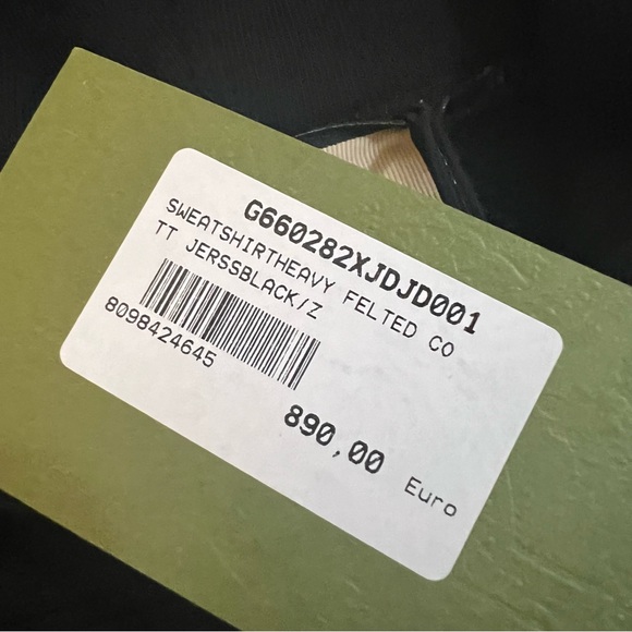 GUCCI SS21 BLIND FOR LOVE Printing Striped Pullover Hoodie - Picture 15 of 16